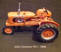 Hachette Collection Tractor - Allis Chalmers WC 1945 Scale 1:43
