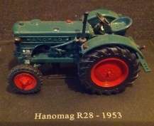 Hachette Collection Tractor - Hanomag R28 1953 Scale 1:43