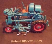 Hachette Collection Tractor - Bobard BB-VW  1959 Scale 1:43