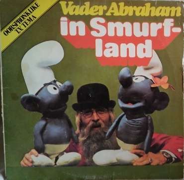 LP - Vader Abraham - In Smurf Land (+-31 x 31cm Square)