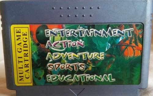 Old TV Games - Mutli Game Cartridge (+-11x7x1.7cm High)