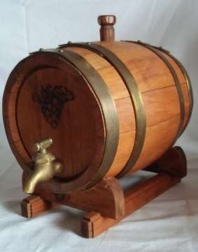 Wine Barrel Dispenser