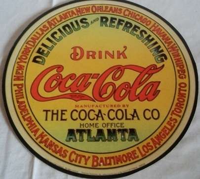 Coca Cola Tin Sign