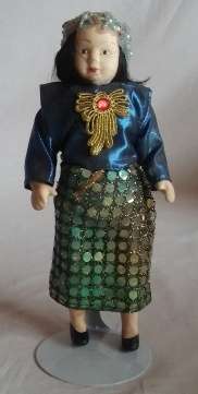 Porcelain Doll  - Made In Taiwan