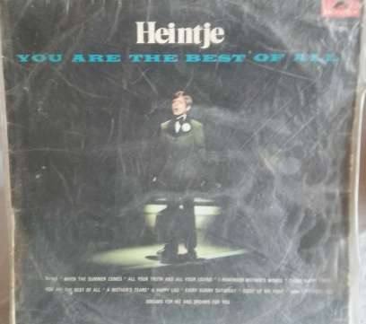 LP - Heintjie - You Are The Best Of All - (Note FEW SCRATCHES)