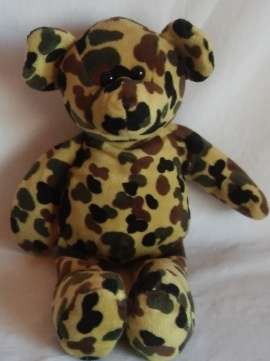 Cammo Plush Bear