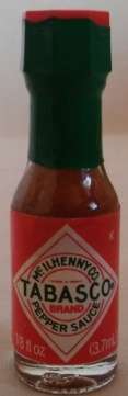 Mini Tabasco Bottle