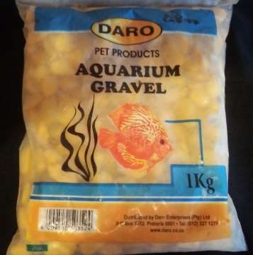Daro - Aquarium Gravel - Yellow - 1kg
