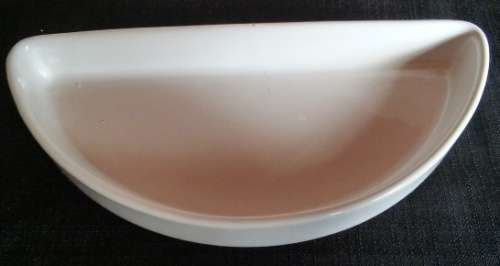 Halfmoon Bowl - Porcelain