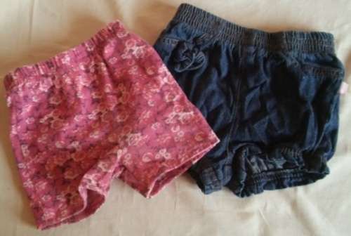 Baby - Shorts - 6-12mths x2