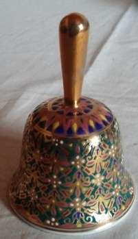 Porcelain Bell - Hand Painted In Thailand