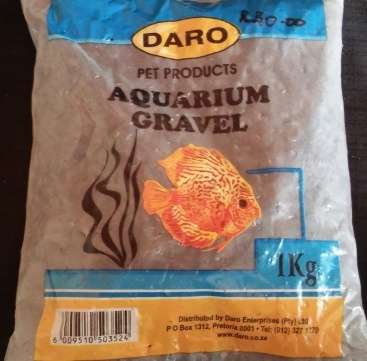 Daro - Aquarium Gravel - Black - 1kg