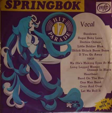 LP -  Springbok Hit Parade No 17