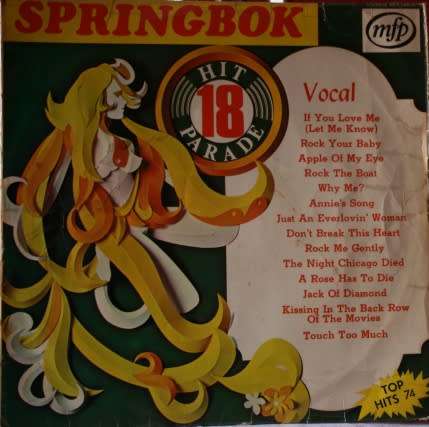 LP -  Springbok Hit Parade No 18