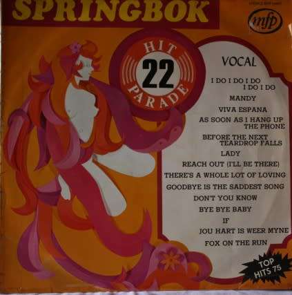 LP -  Springbok Hit Parade No 22