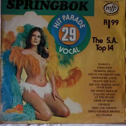 LP -  Springbok Hit Parade No 29