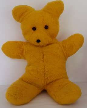 Plush Teddy - Yellow