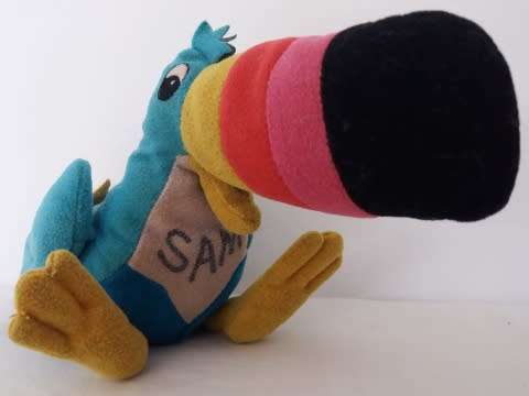 Plush Teddy - Bird