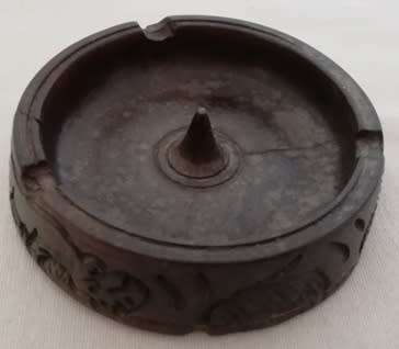 Wooden Carved Ashtray