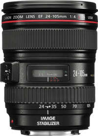 Canon EF 24-105mm f4.0 L IS USM Lens