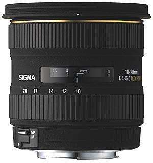 Sigma 10-20mm F4-5.6 EX DC HSM for Canon Mount Lens