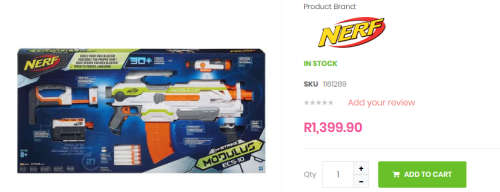 NERF N-STRIKE MODULUS ECS-10 Blaster Gun