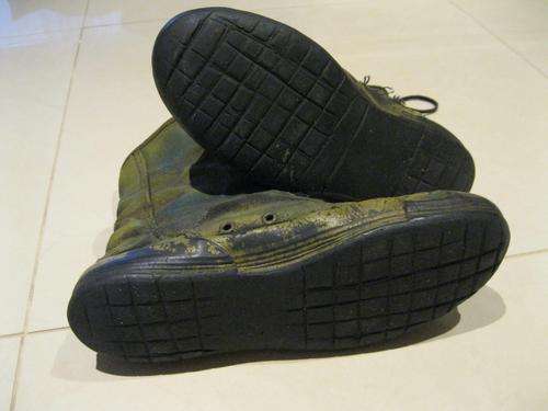 Rhodesian Special Forces Boots - worn by a Selous Scout