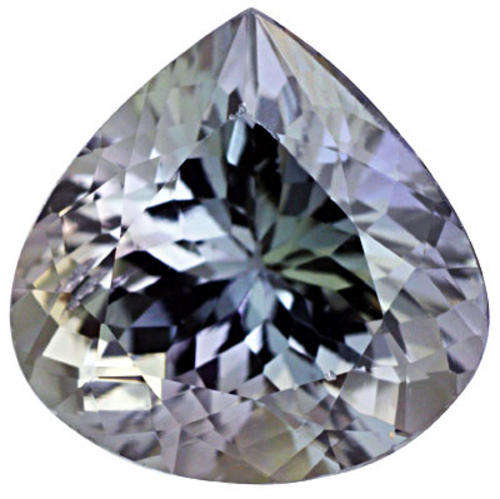 2.38 Ct. -GISA Certified- Rare! Natural Eye Clean Blueish Violet / Bluish Green TANZANITE (R11900)