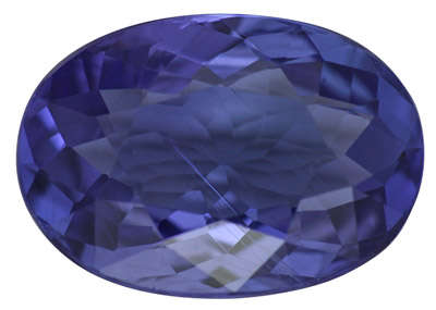 -G.I.S.A. CERTIFIED- 0.73 Ct. TANZANITE Vivid Bluish Violet (VSI) (Value: R5110)-R1 Start!!