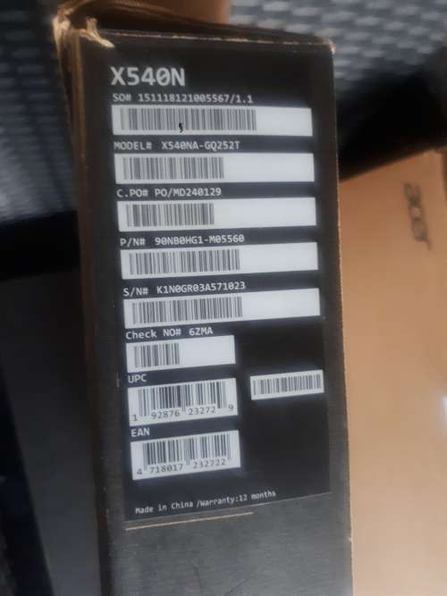 Asus X453N Laptop