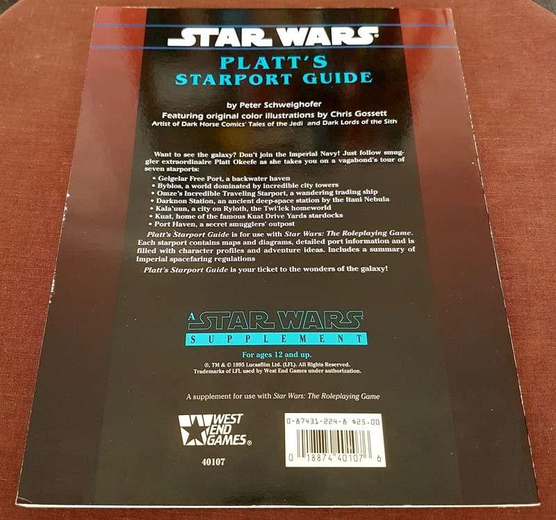 Star Wars Platt`s Starport Guide