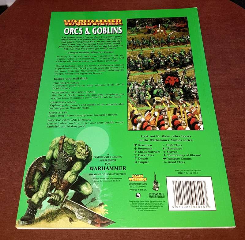 Warhammer Orcs and Goblins