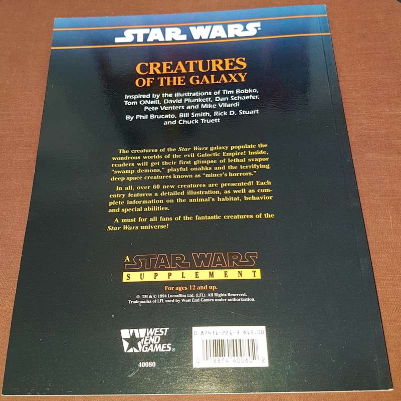 Star Wars Creatures of the Galaxy