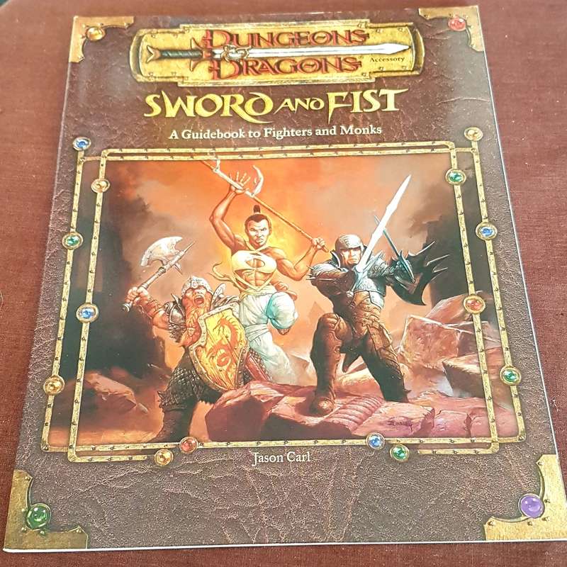 Dungeons And Dragons Sword And Fist Guidebook