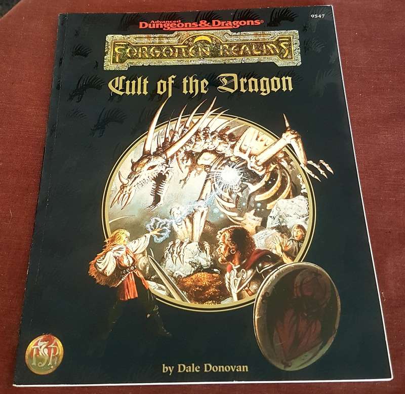 Advanced Dungeons & Dragons Forgotten Realms Cult of the Dragon