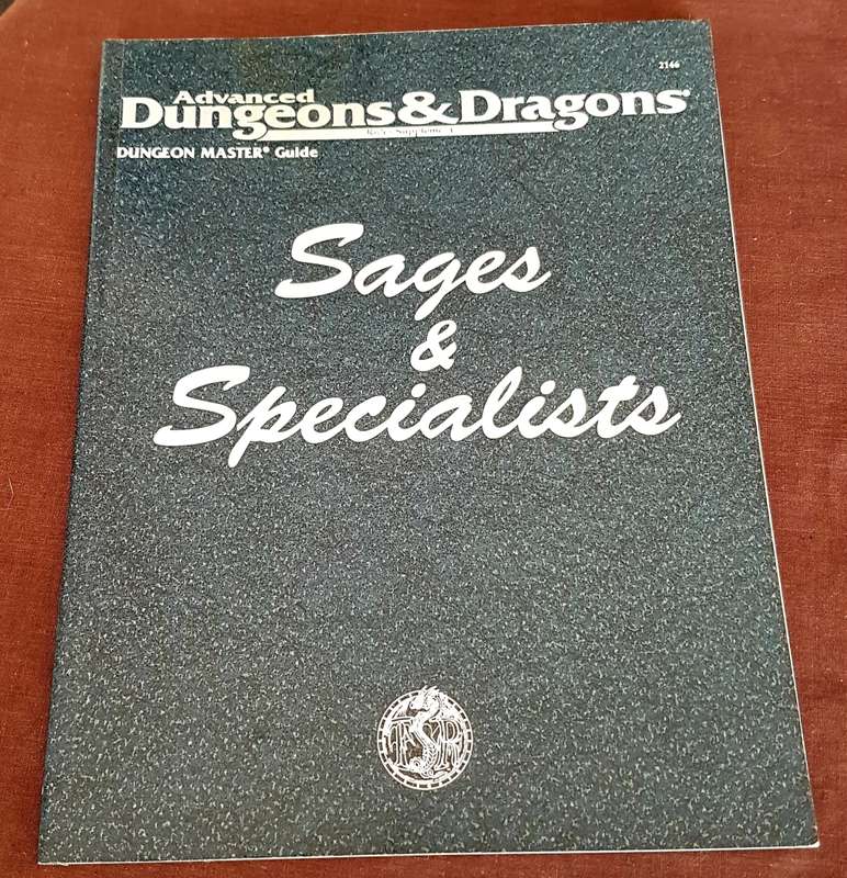 Dungeons & Dragons Sages & Specialists
