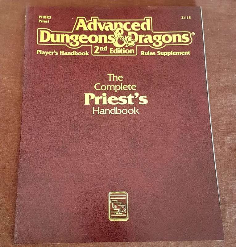 Dungeons and Dragons The Complete Priest`s Handbook