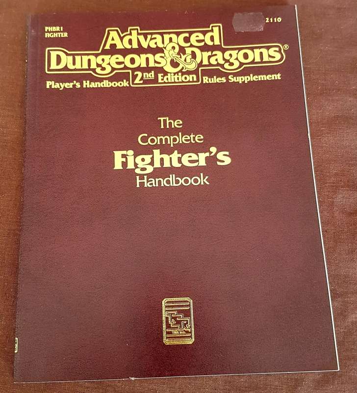 The Complete Fighter`s Handbook Advanced Dungeons & Dragons