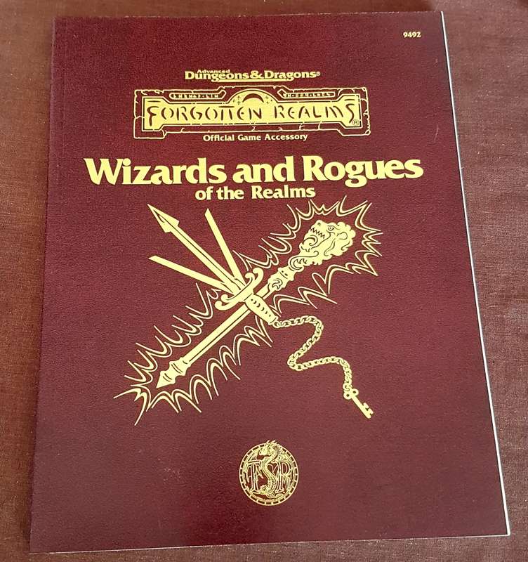 Advanced Dungeons And Dragons Forgotten Realms: Wizards And Rogues Of The Realms