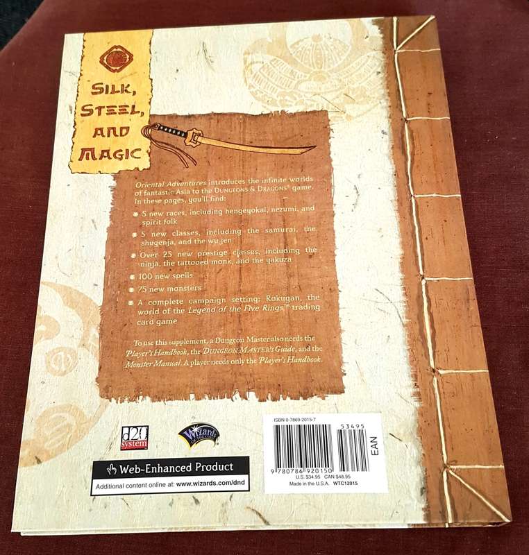 Oriental Adventures Dungeons & Dragons