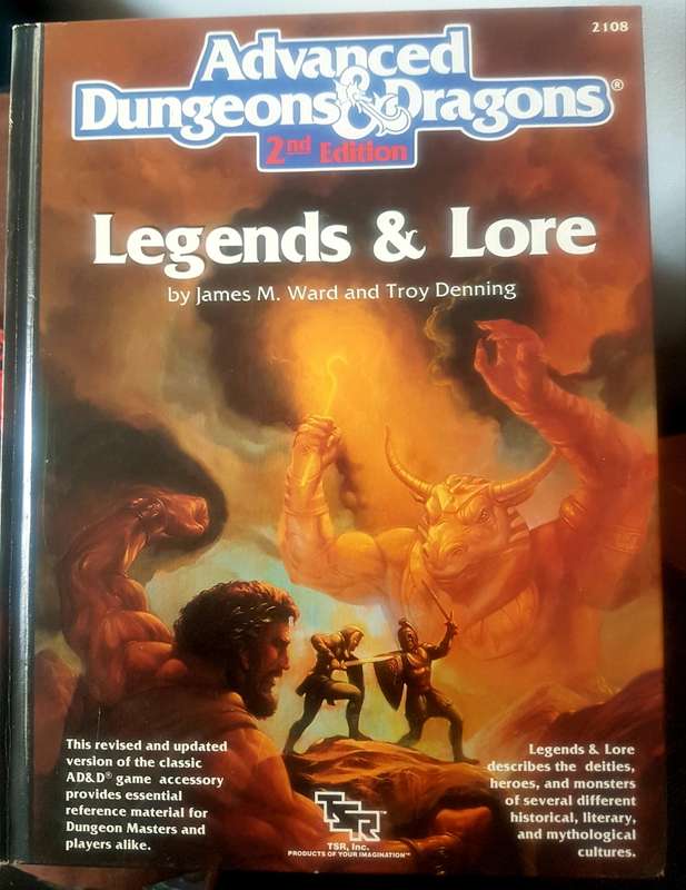 Legends & Lore Advanced Dungeons & Dragons