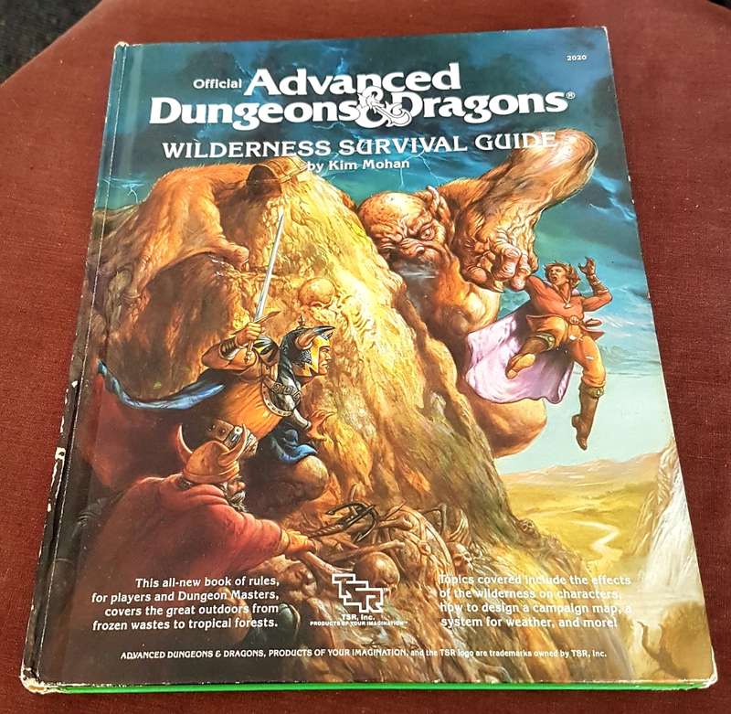 Advanced Dungeons & Dragons Wilderness Survival Guide