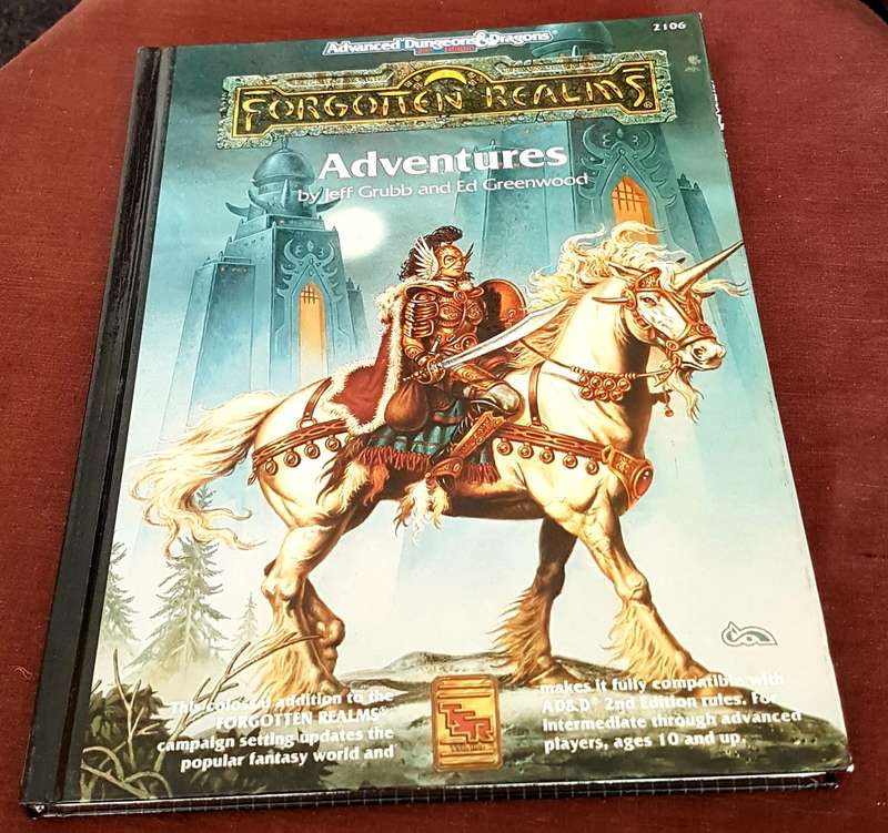 Forgotten Realms Adventures Advanced Dungeons & Dragons