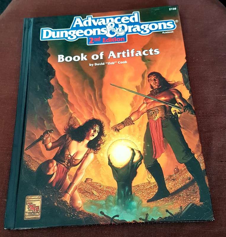 Advanced Dungeons & Dragons Book of Artifacts