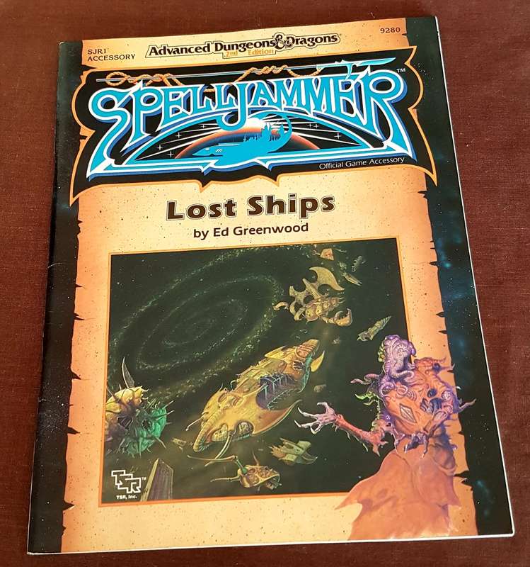Advanced Dungeons & Dragons Spelljammer Lost Ships