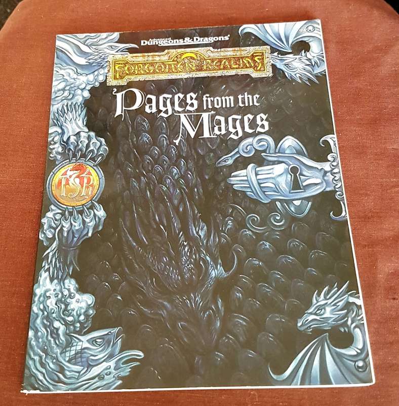 Forgotten Realms Pages from the Mages Advanced Dungeons & Dragons