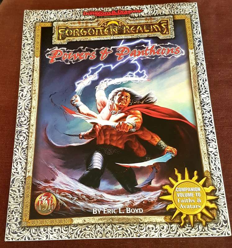 Powers & Pantheons Forgotten Realms Dungeons & Dragons