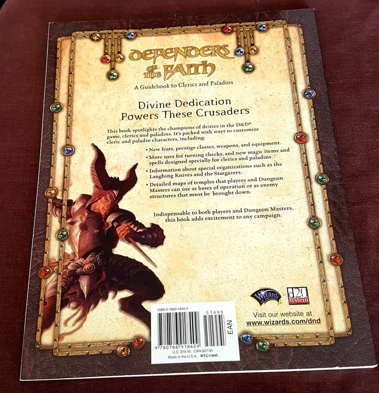 Dungeons & Dragons Defenders of the Faith