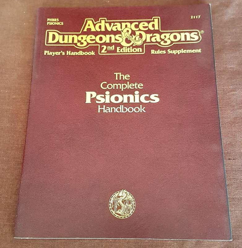 Dungeons and Dragons The Complete Psionics Handbook