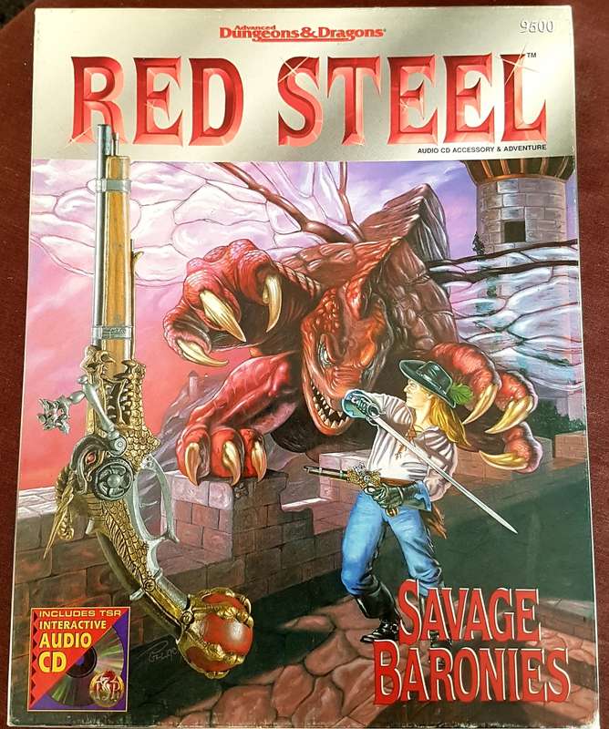 Advanced Dungeons & Dragons Red Steel Savage Baronies